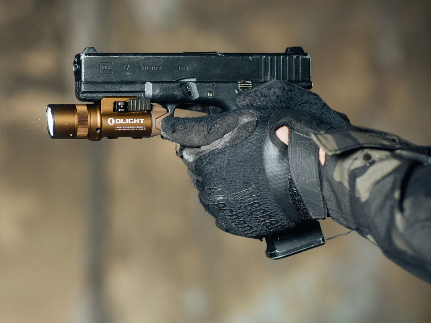 Olight Baldr Pro R Desert Tan