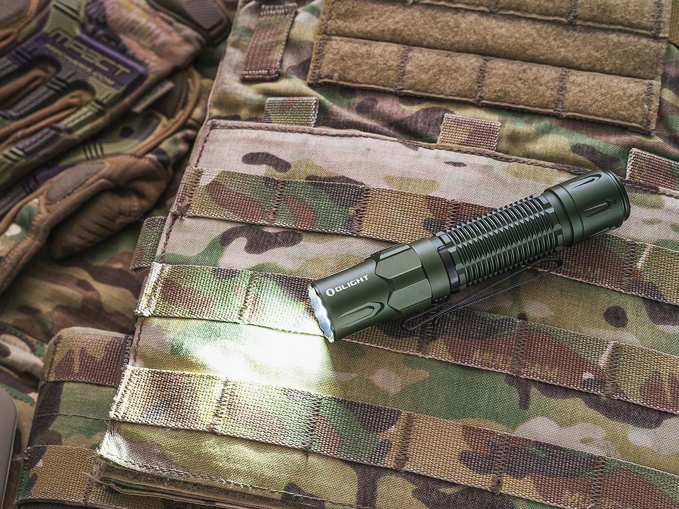 Olight Warrior 3S OD Vert