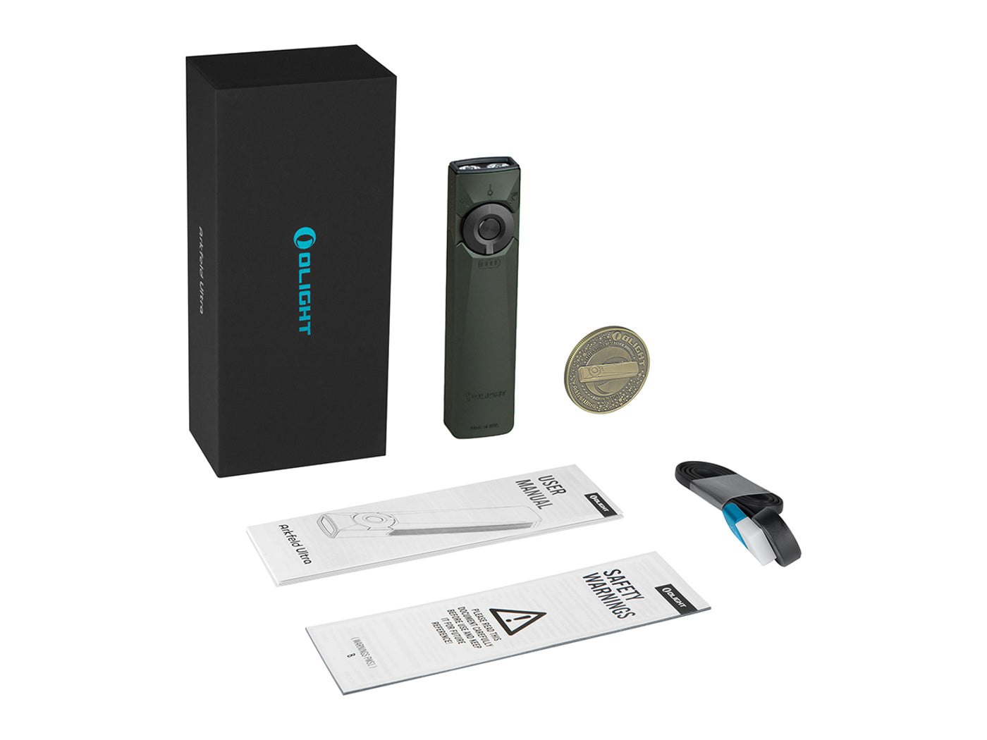 Olight Arkfeld Ultra Olive Grey